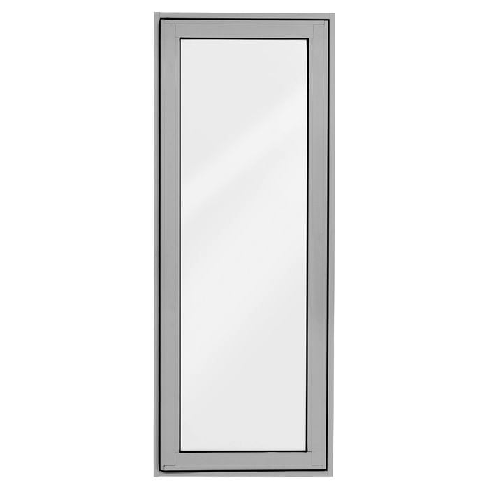 Polar     View 600 x 1545mm Silver Grey Openable Window