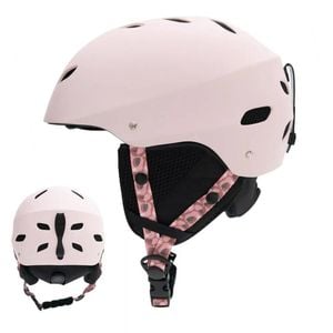 NNEOBA Windproof Half-Covered Cycling Helmet ABS Shell Pink