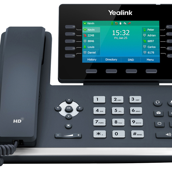 Yealink T54w, 16 Line Ip Hd Phone - Grey