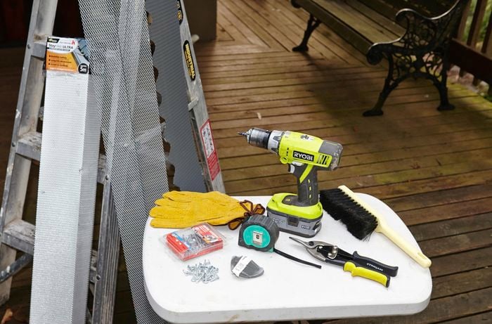 Tools and materials required to complete this project