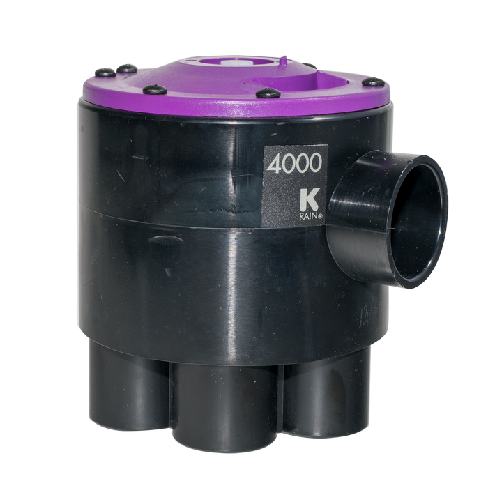 K-Rain 4000 Series Indexing 4 Outlet Valve No Cam