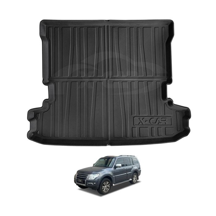 Heavy Duty Cargo Mat Boot Liner for Mitsubishi Pajero 2006-2022 Cargo Trunk Mat Luggage Tray