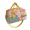 Women Travel Duffel Bag With Shoe Compartment