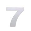 Sandleford 25mm Silver Self Adhesive House Number 7
