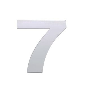 Sandleford 25mm Silver Self Adhesive House Number 7