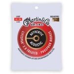 3PK Martin Guitar MA540TPK3 Authentic Treated Strings 92/8 Phosphor Light