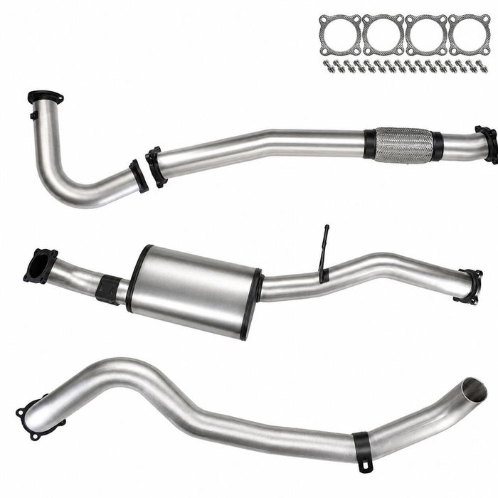 Ignite Exhausts Nissan Patrol GU (Y61) Coil Spring Ute 4.2L 3" Dump-Pipe-Back Exhaust No Dump Pipe with Muffler