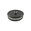 Black Air Cleaner 9" Diameter x 2" High Suit Holley Edelbrock with 5-1/8" Neck