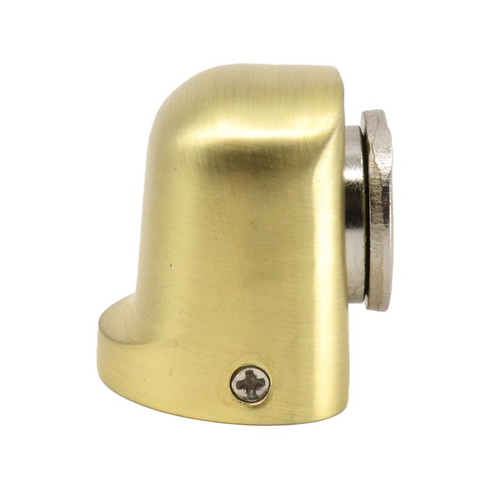 Adoored Brass Half Moon Magnet Door Stop