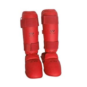 Wesing Wkf Approved Shin And Instep [small Red]