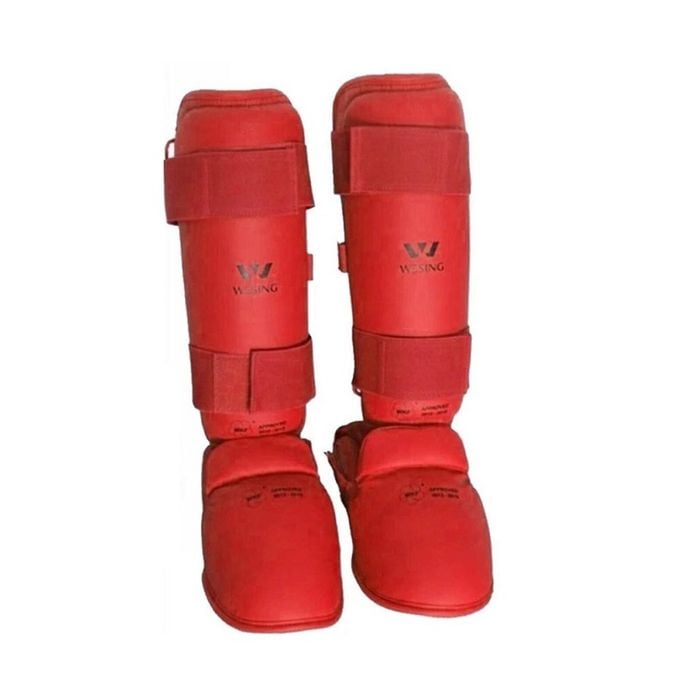 Wesing Wkf Approved Shin And Instep [small Red]