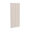 Kaboodle 900mm Cannellini Modern Pantry Doors - 2 Pack