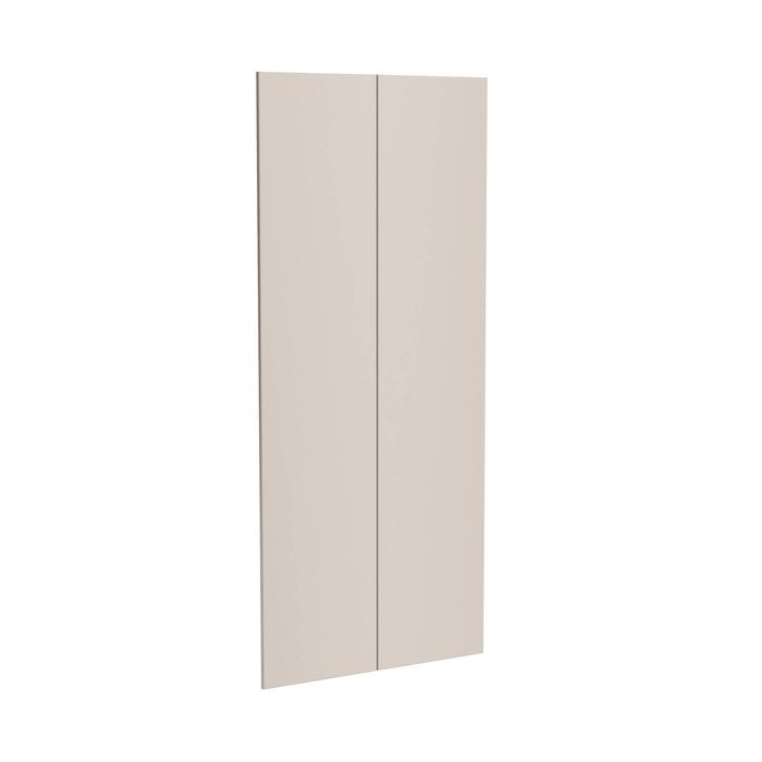 Kaboodle 900mm Cannellini Modern Pantry Doors - 2 Pack