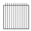 RapidFence Sqaure Tube Driveway Gate 1500x1470mm BLK