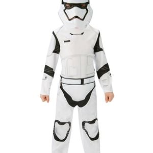 Stormtrooper Classic Costume for Kids Star Wars Dress Up Outfit Set, 6-8-YRS