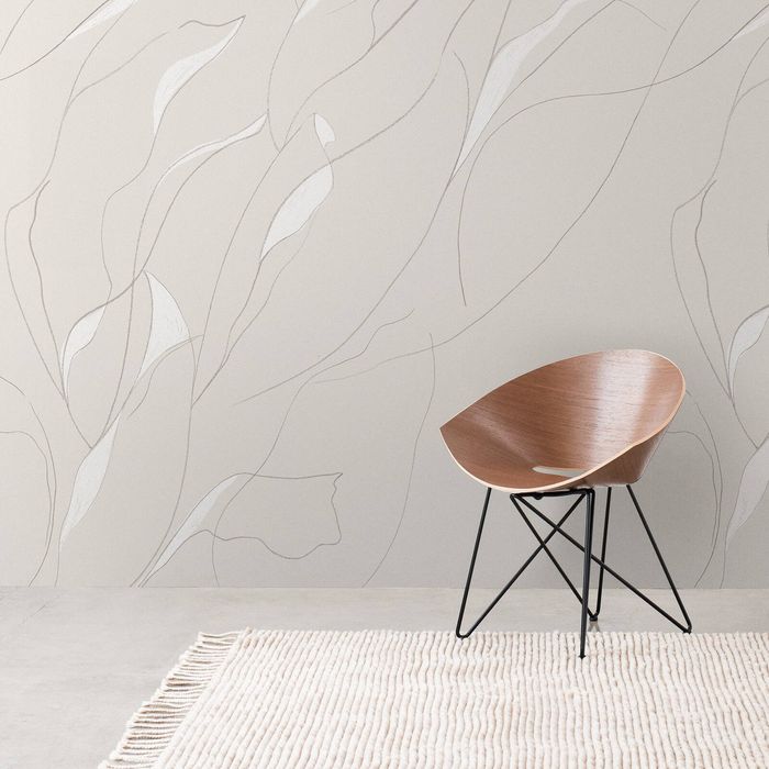 Wallpaper Trader Vine Mural 210cm X 330cm Panel Set, Oatmeal