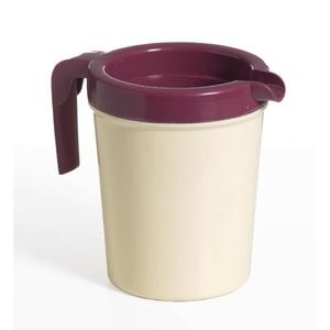 Kh Healthcare Jug Insulated Polypropylene Yellow 1l 12 Pack Drinking Water Pitcher