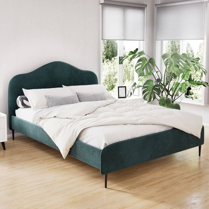 Velvet Bed Frame Queen