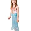 Disney Princesses Ariel Ultimate Princess Girls Dress Up Costume Size 9-10 Yrs