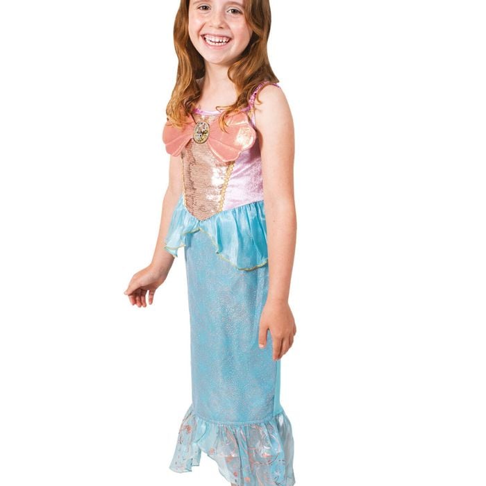 Disney Princesses Ariel Ultimate Princess Girls Dress Up Costume Size 9-10 Yrs