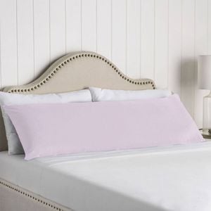 Artex 100% Cotton Body Pillowcase Mauve