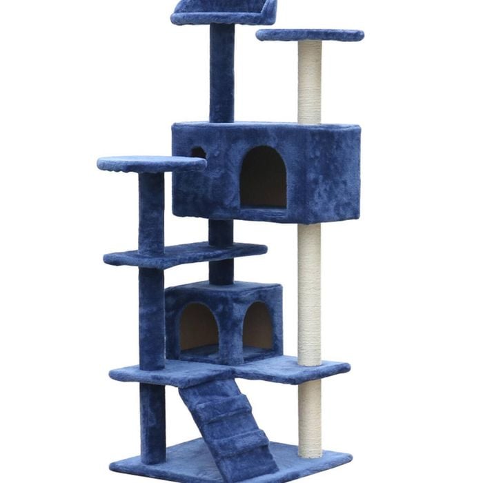 Yes4pets 130 Cm Blue Cat Scratching Post Tree  Scratcher Pole-blue