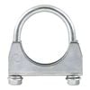 2 Inch Muffler Exhaust Pipe U Clamp Galvanised Mild Steel Universal Car