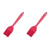 2x Appetito Silicone Pastry Brush 35mm Red Home Kitchen Cooking/baking Tools