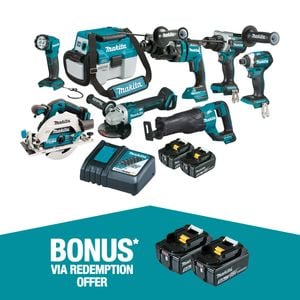 Makita 18V Brushless 8 Piece Combo Kit DLX8044TX1