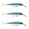 3x Rapala 14cm Countdown Magnum Sinking Trolling Fishing Lures - Blue Sardine