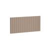 Kaboodle 900mm Raw Board V-Groove Slimline Door