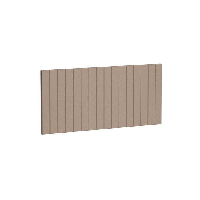 Kaboodle 900mm Raw Board V-Groove Slimline Door
