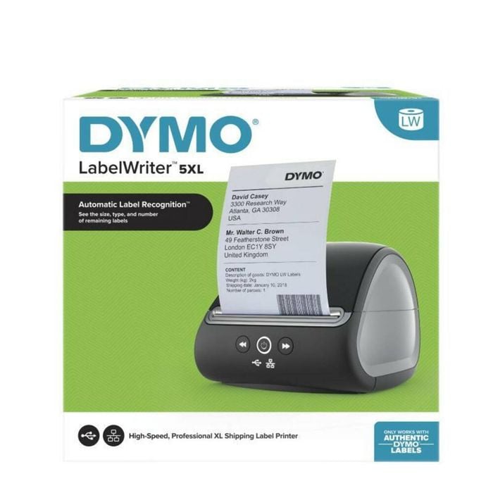 Dymo Labelwriter 5xl Printer For Wide-format Label Printing - Labelwriter 5xl