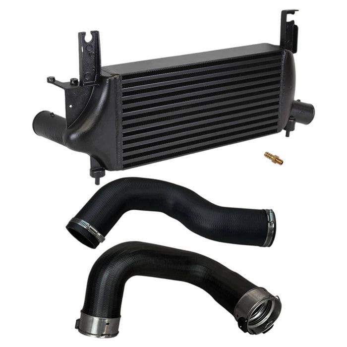 Upgrade Aluminium 75mm Intercooler & Hoses For Nissan Navara D40 Yd25 2.5l