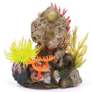 Kazoo Soft Coral Stone W/Plants (19490)
