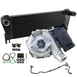 Upgrade Billet Turbo Charger With 70mm Intercooler And Genuine Oil Feed Pipe For Ford Ranger 2.2l 2011-2015