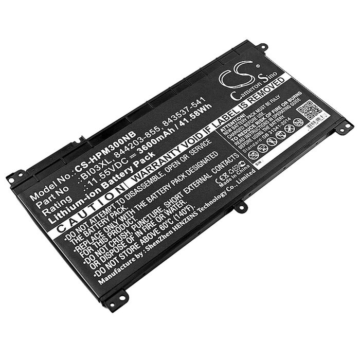 Cameron Sino Bi03xl, 844203-855, 843537-541 Battery Replacement [cs-hpm300nb]