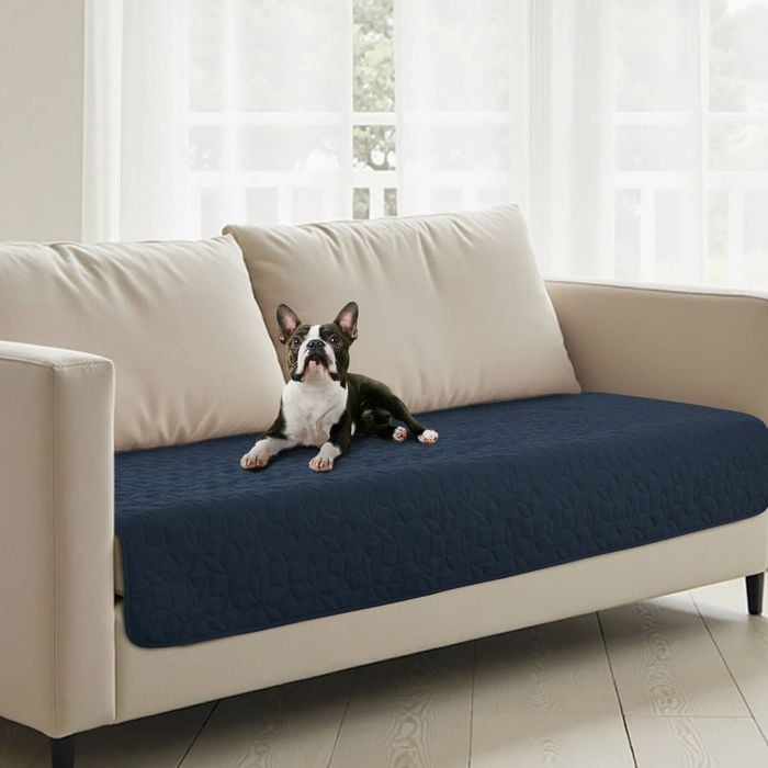 Charlie's Sofur Waterproof Dog 2-seater Couch Cover Protector 76x178cm Midnight Blue