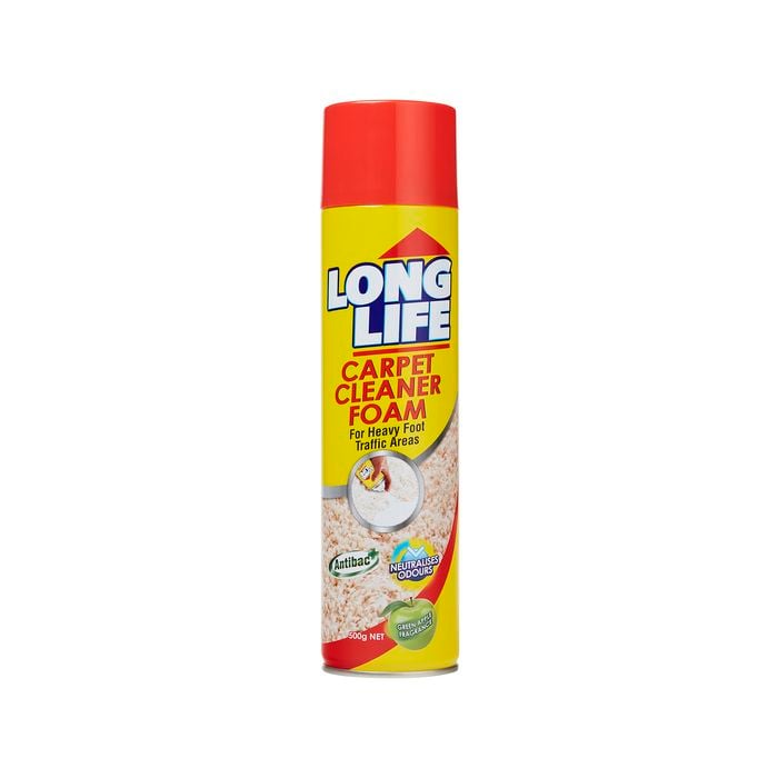 Long Life 500g Antibacterial Carpet Cleaner Foam