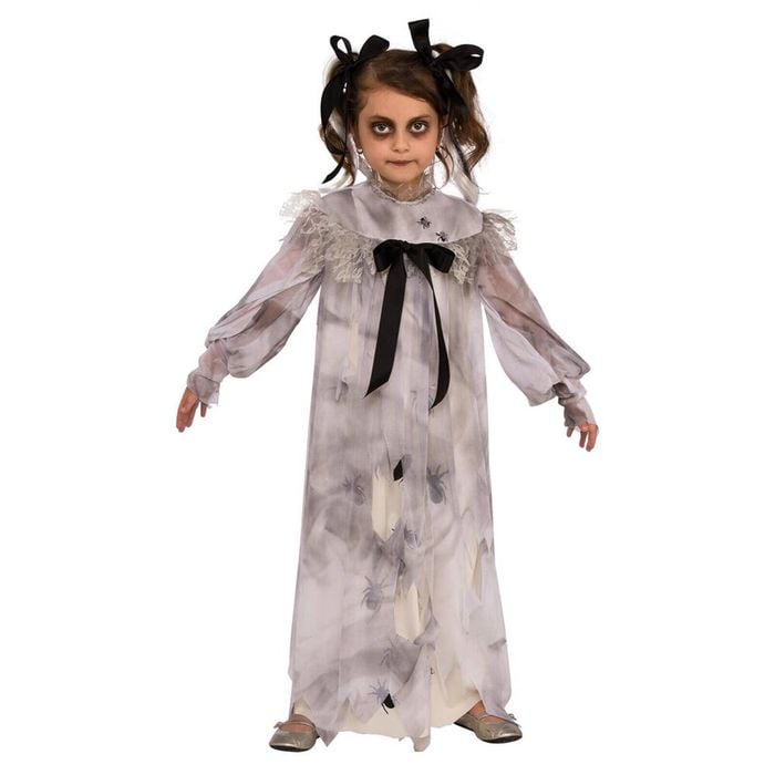 Rubies Sweet Screams Girls/Kids Dress Up Halloween Party Ghost Costume Size L