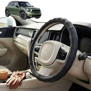Australian Goose Steering Wheel Cover for MINI Countryman 2010 - 2017 (R60) Circle Black