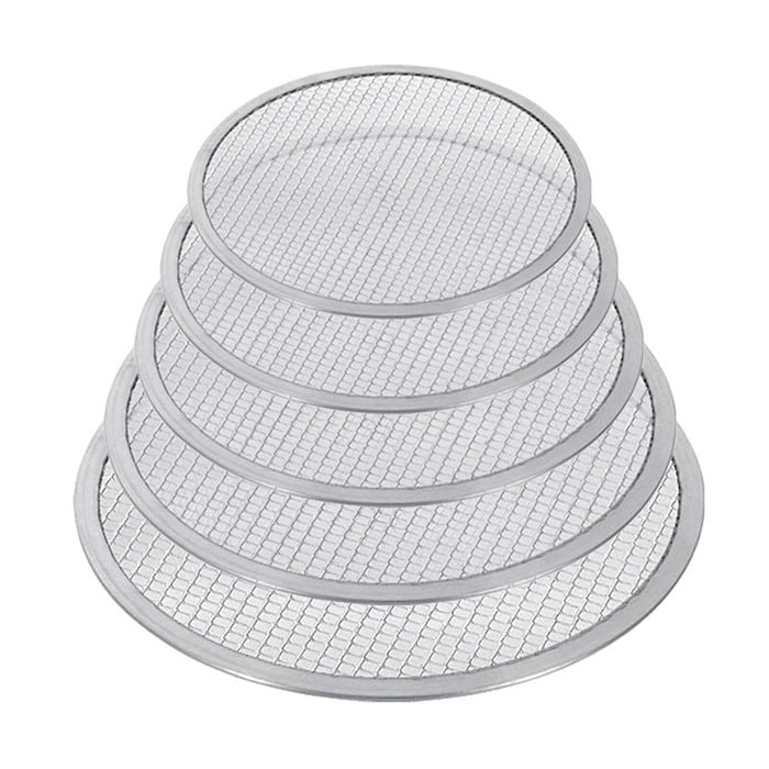 SOGA Round Aluminium Non-Stick Pizza Screen Set