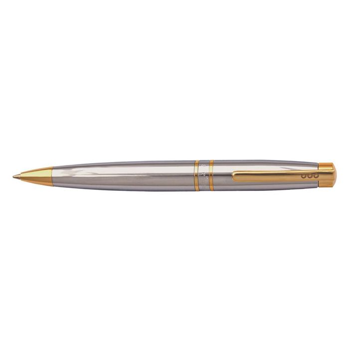 Scripto Premium Tribute Durable Home Strationary Ball Point Pen Chrome/gold