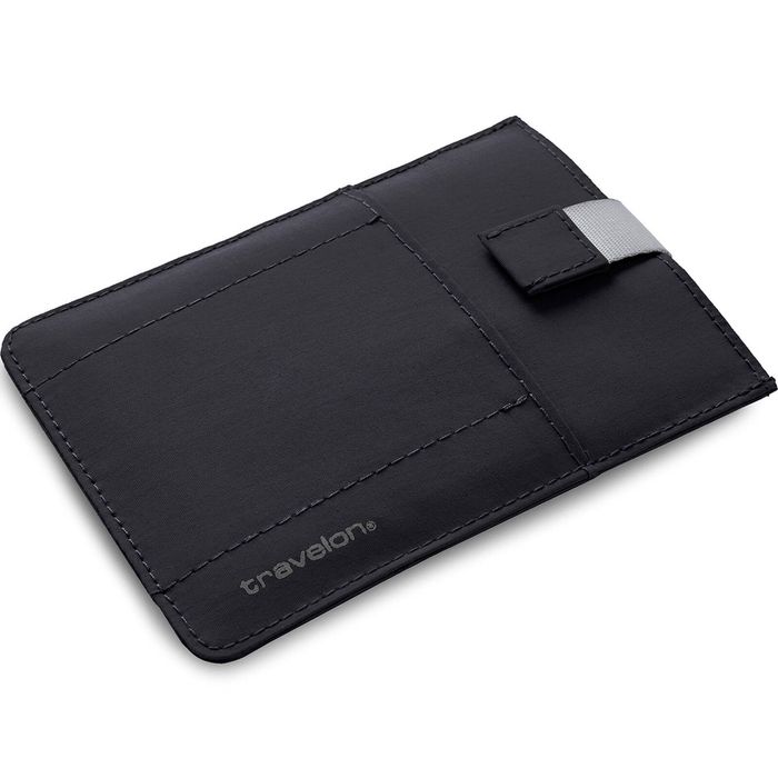Travelon RFID Blocking Pull-Up Passport Holder in Black