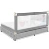 Costway 175cm Baby Bed Rail Height-adjustable Bed Guard Oxford Fabric