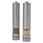 Westinghouse Electric Salt & Pepper Mill with LED Light  Stainless Steel
