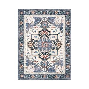 Zuni Floor Rug Carpet 120x160cm Washable Short Pile Area Rug Living Room Bedroom