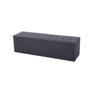 Artiss Storage Ottoman 140cm Dark Grey