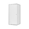 Mondella 875 x 2000mm Chrome Semi Frameless Shower Screen