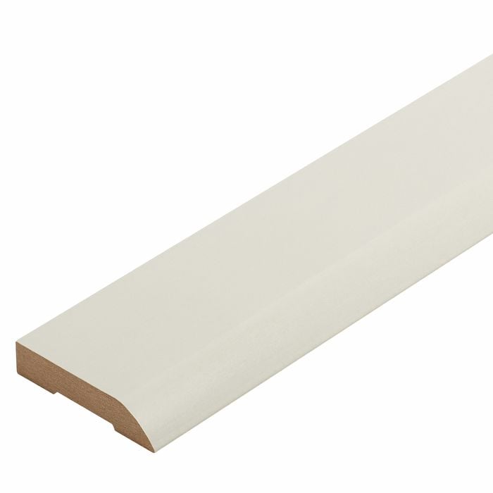 60 x 12mm 5.4m Silktrim Bullnose HMR MDF Untreated Pre-Primed